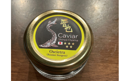 中津川キャビア S Caviar オシェトラ（ロシアチョウザメ）