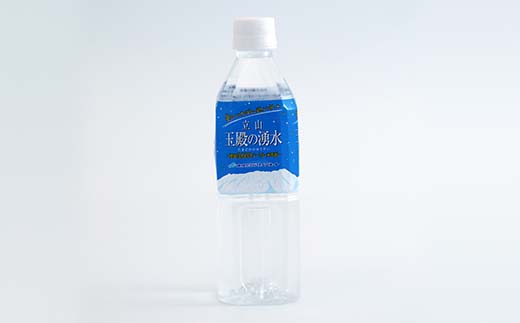 【星にいちばん近い水3003】立山玉殿の湧水 500ml×24本 立山貫光ターミナル 水 2l 2リットル 軟水 ミネラル 湧水 長期保存 備蓄 立山黒部 富山県 立山町 F6T-095