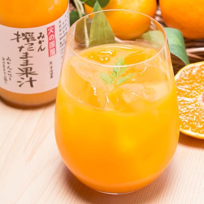 京都・火の國屋・搾ったまま果汁（リンゴ・みかん）