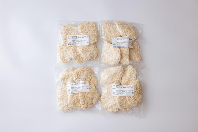 宮崎県産若鶏チキンカツ5枚入×4袋 合計2.6kg