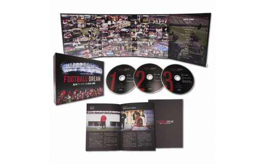 鹿島アントラーズ【通常パッケージ】「FOOTBALL DREAM　鹿島アントラーズの栄光と苦悩」Blu-ray　鹿嶋市　アントラーズ　サッカー（KH-6）