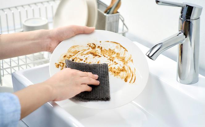 キッチンクロス【50枚×4個】スクラブクロス SC-R50G アイリスオーヤマ 使い捨て グレー 布巾 ふきん シンク キッチン 掃除 雑貨 日用品 