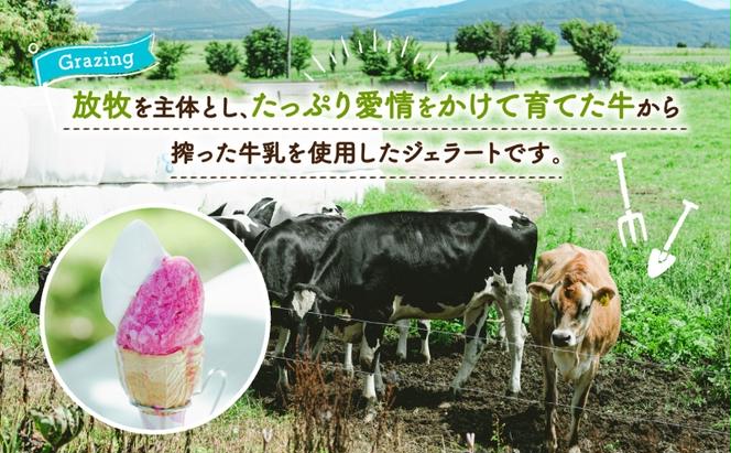 無地熨斗 北海道 まきばのジェラート 2種 各3個 計6個 ホワイトクリーム 白花豆 牛乳 ミルク 和風 まめ アイス スイーツ デザート ギフト 氷菓 お取り寄せ 牧場 自家製 レークヒルファーム 熨斗 のし 名入れ不可 送料無料 洞爺湖