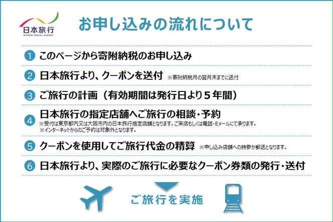 北海道洞爺湖町　日本旅行　地域限定旅行クーポン60,000円分