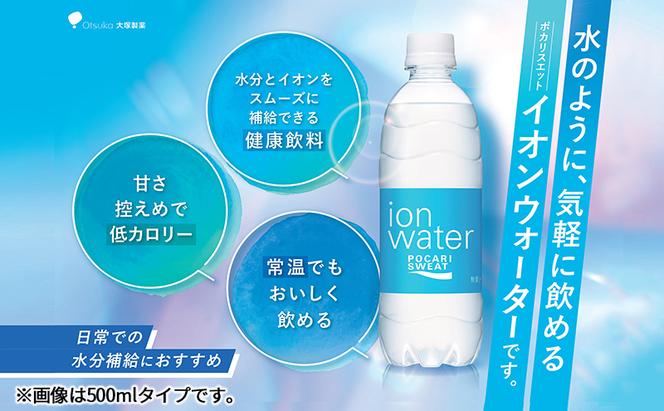 イオンウォーター 500ml 24本 大塚製薬 ポカリスエット ポカリ スポーツドリンク イオン飲料 スポーツ トレーニング アウトドア 熱中症対策 健康