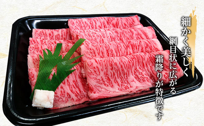 飛騨牛 牛肉 すき焼き しゃぶしゃぶ ロース スライス 400g A5 和牛 【岐阜県瑞穂市】