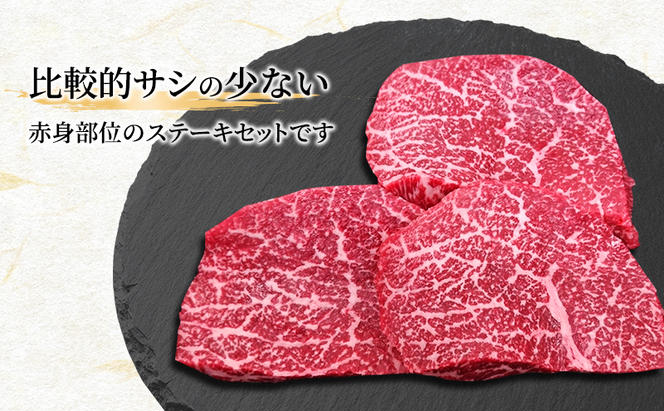 飛騨牛 もも肉 ステーキ 赤身 焼肉 200g×3枚 計600g A5 和牛 モモ肉 【岐阜県瑞穂市】