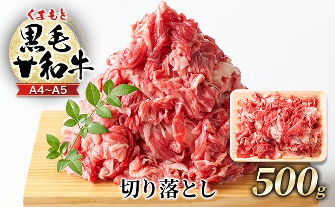 牛肉 A4～A5 くまもと 黒毛和牛 切り落とし 500g 肉 お肉 ※配送不可：離島