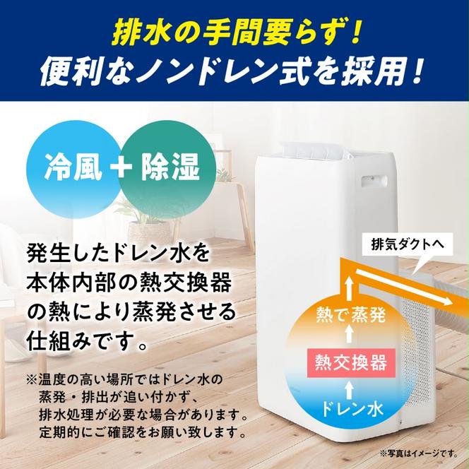 アイリスオーヤマ ポータブルクーラー IPA-2304S　 2024製 アイリスオーヤマ IPK-2304S ポータブルクーラー アイボリー