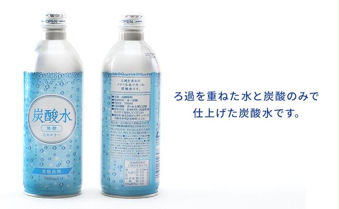 炭酸水 定期便 12ヶ月 500ml×24本 缶 ボトル缶 12回 お届け 定期 お楽しみ 兵庫県 福崎町 ソーダ おいしい水 ソーダ割 ドリンク ボトル 缶