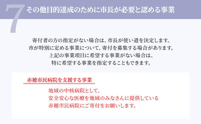 【赤穂市】寄附のみの応援受付 (返礼品はございません)10,000円