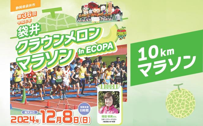 マラソン 大会 静岡 令和6年 袋井クラウンメロンマラソン in ECOPA 出場権（10kmマラソン）【袋井市】