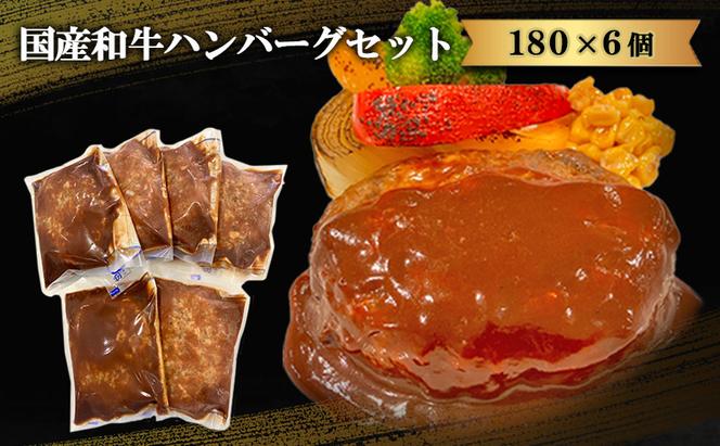 国産牛ハンバーグセット