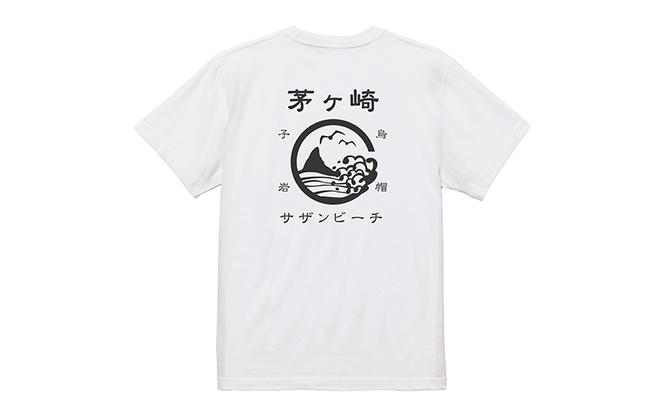 Tシャツ サザンビーチTシャツ レトロ ホワイト 白 メンズ レディース 半袖 綿100% サザンビーチ 茅ヶ崎 烏帽子岩 えぼし岩 茅ヶ崎市 神奈川県