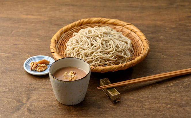 くるみそば 10袋20人前（信濃そば半生麺・くるみつゆ付き）麺類　そば　蕎麦　乾麺　信州そば　お取り寄せ　年越しそば　長野　ご当地