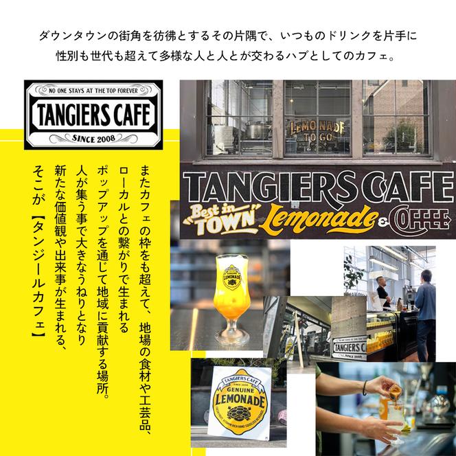 タンジールカフェ自家製レモネードシロップ 2本セット（500ml・300ml）【フレッシュレモン 奄美 ザラメ はちみつ オリジナル シロップ 】