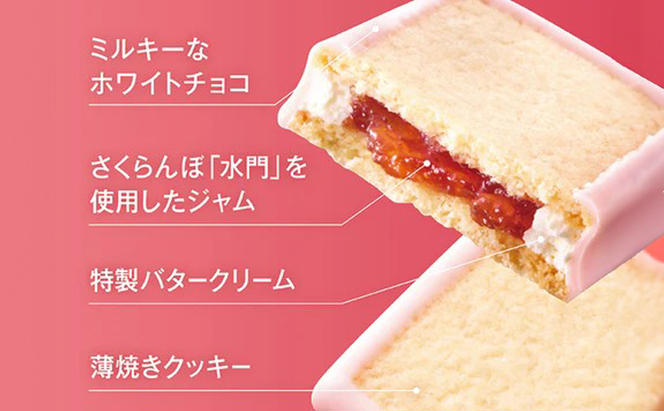 [先行受付] もりもとの「チェリージュエリー ルージュ」4個セット【 菓子 おかし クッキー スイーツ パティスリー もりもと morimoto 北海道 仁木 】