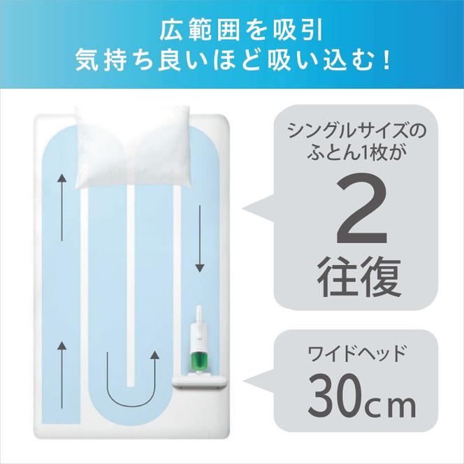 掃除機 布団クリーナー ふとんクリーナーハイパワー CA-22H-C アイボリー 布団 掃除 そうじ 吸引 快眠 強力 ダニ対策 サイクロン式 軽量 お手入れ簡単 ハンディ アイリスオーヤマ