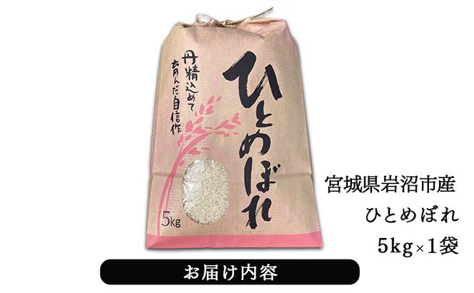 米 令和6年度 宮城県産 ひとめぼれ 5kg お米 こめ コメ