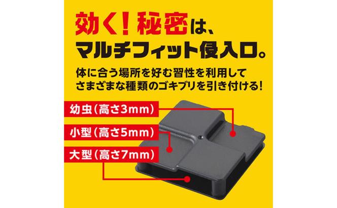 ブラックキャップ スキマ1セット(16個×3箱） ゴキブリ駆除 退治 対策 速攻 殺虫 1年