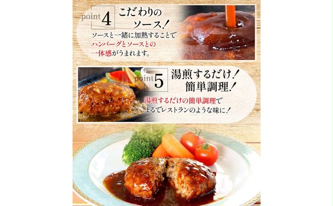 肉汁あふれるデミグラスハンバーグ6個入