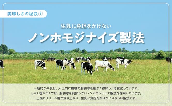 9ヵ月 定期便 北海道 厚岸産 牛乳 あっけし極みるく65 200ml×15本セット (200ml×15本,合計3L) 乳 ミルク 飲料類