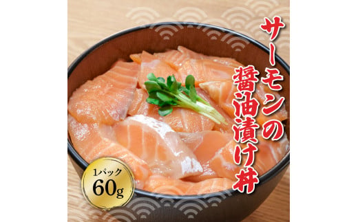 土佐の海鮮漬け丼（サーモン・まぐろ）各5袋セット 1パック60g 漬け丼 海鮮丼 マグロ丼 サーモン丼 鮪 まぐろ おかず おつまみ 惣菜 魚介類 海鮮 個包装 小分け 真空パック 簡単 お取り寄せ