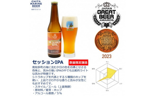 知多マリンビール 6本セット (ピルスナー・セッションIPA 各3本) クラフトビール