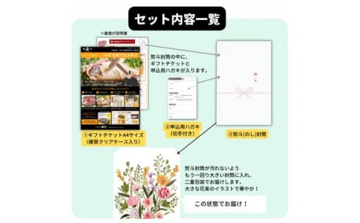 熨斗封筒付き　鯛の塩釜&お祝い膳セット4人前ギフト用交換引換券　赤飯、蛤付き。お食い初めや出産祝いに