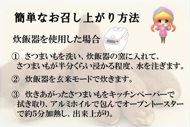 【訳あり】超熟成蜜芋 土付きふそろいさつまいも「こいもあまいも」2Sサイズ 合計６kg（05-60）　紅はるか