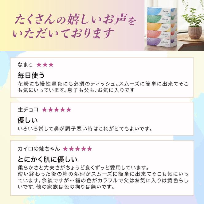 エリエール ティシュー 180組5箱 12パック 計60箱 箱ティッシュ ボックスティッシュ まとめ買い ペーパー 紙 防災 常備品 備蓄品 消耗品 備蓄 日用品 生活必需品 送料無料 北海道 赤平市 