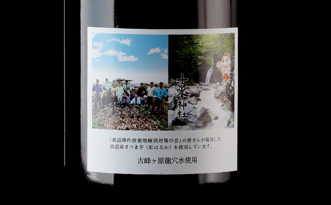 焼酎 芋焼酎 鹿沼娘 720ml  お酒 酒 地酒 アルコール 紅はるか さつまいも 古峯神社 フルーティー ロック 水割り ハイボール 晩酌 プレゼント ギフト 贈り物 地産地消 鹿沼市 栃木県