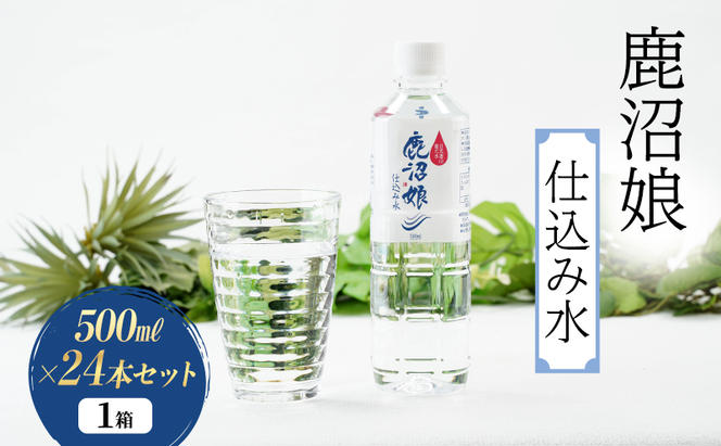 水 鹿沼娘 仕込み水 500ml ×24本セット 1箱 古峯神社 お酒 仕込み 飲料水 セット プレゼント ギフト 贈り物 地産地消 鹿沼市 栃木県