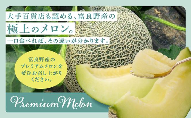 【2025年7月～発送】北海道 富良野市 青肉 メロン 1.6kg×4玉 フェリーチェ ふらの フルーツ 果物 ギフト 数量限定 (フラノプレゼンツ)