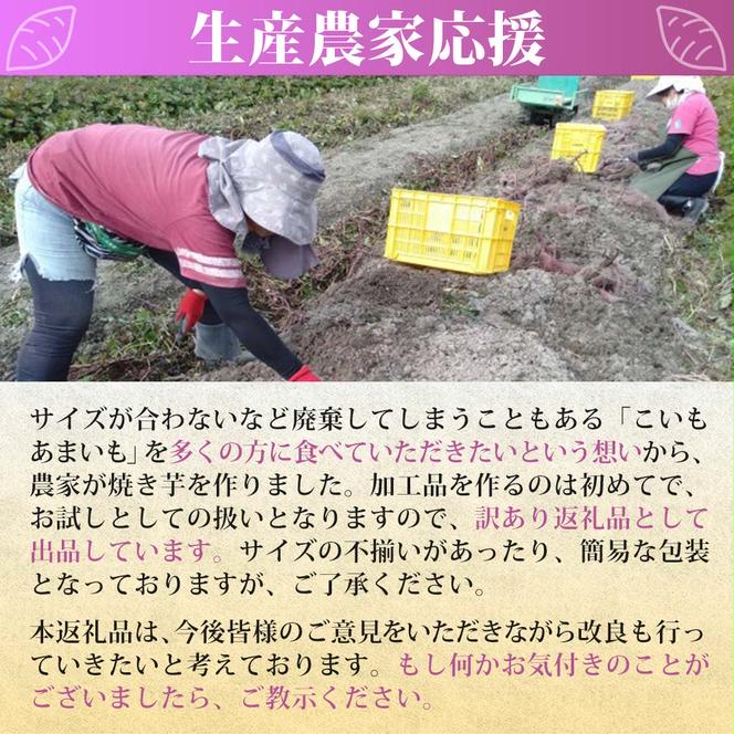 【訳あり】農家が作った超熟成蜜芋「こいもあまいも」の冷凍焼きいも 合計１kg