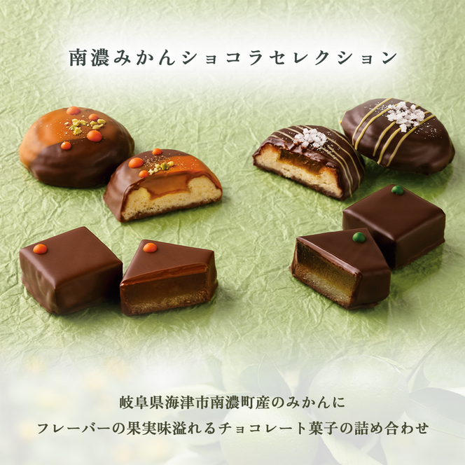 南濃みかんショコラセレクション(2缶) フールセック・小缶 菓子 お菓子 焼き菓子 セット 詰め合わせ チョコレート クッキー ショコラ 岐阜 海津市