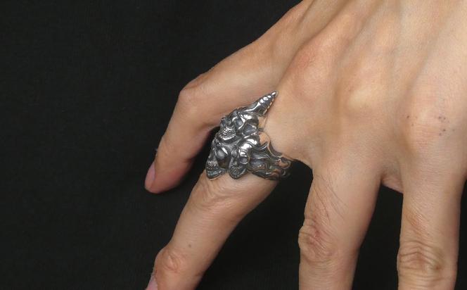 阿修羅 ring リング ｜ 指輪 シルバーリング シルバー シルバー925 スカル ハンドメイド 手作り ゆびわ りんぐ アクセサリー 925 選べる サイズ ジュエリー アクセ ファッション 人気 シンプル ギフト プレゼント 年末年始 お中元 お歳暮 内祝い 快気祝い