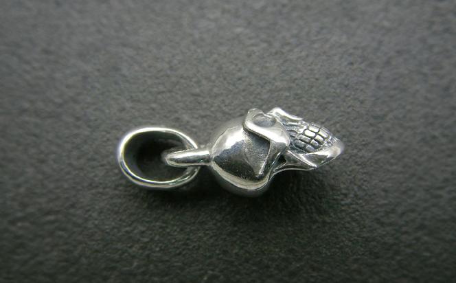 Large skull pendant ラージ スカル ペンダント ｜ ペンダント シルバー シルバー925 スカル ハンドメイド 手作り ペンダント シルバー アクセサリー 髑髏 モチーフ ペンダントトップ ネックレス チャーム ジュエリー アクセ ファッション 人気 シンプル ギフト プレゼント 年末年始 お中元 お歳暮 内祝い 快気祝い