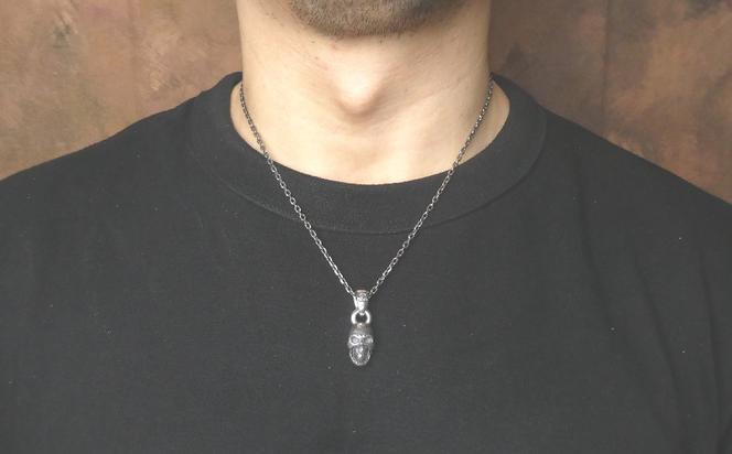 Large skull pendant ラージ スカル ペンダント ｜ ペンダント シルバー シルバー925 スカル ハンドメイド 手作り ペンダント シルバー アクセサリー 髑髏 モチーフ ペンダントトップ ネックレス チャーム ジュエリー アクセ ファッション 人気 シンプル ギフト プレゼント 年末年始 お中元 お歳暮 内祝い 快気祝い