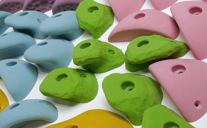 クライミングホールド・入門セット クライミング 遊び 子供 トレーニング リサイクル素材 耐久 環境保護