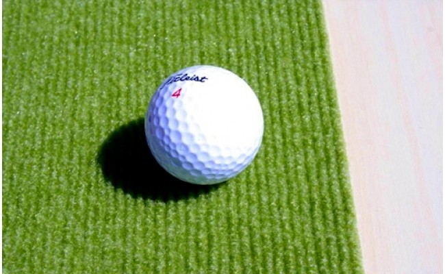 ゴルフ練習用・高速BENT-TOUCHパターマット90cm×4ｍと練習用具（パターマット工房 PROゴルフショップ製）〈高知市共通返礼品〉