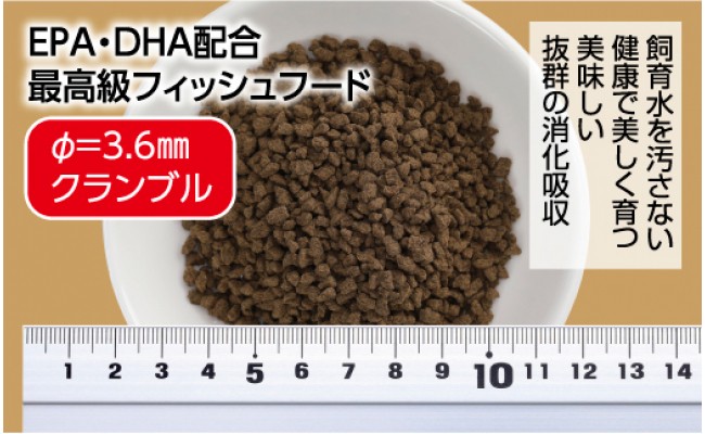 【CF-R5tka】KGC022　Σシグマ GROW E クランブル 170g 中型海水魚用 ＜最高級 フィッシュフード EPA・DHA配合 クランブルタイプ 沈降性 魚 餌＞【餌 えさ エサ】【観賞魚 餌やり】【水槽/熱帯魚/観賞魚/飼育】【生体】【アクアリウム/あくありうむ】