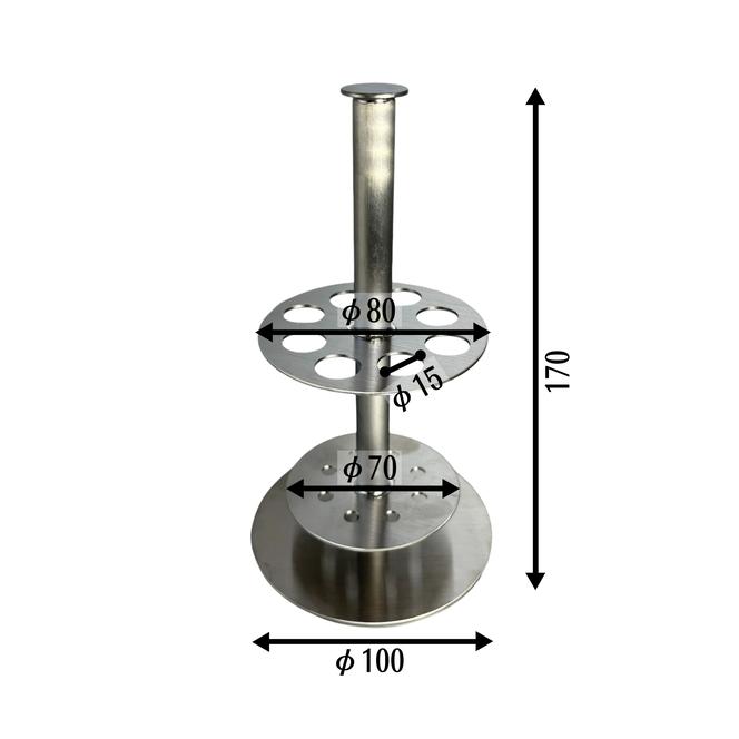 ステンレス製回転型ペンスタンド～クルッと便利、スタイリッシュに～｜ペンスタンド ペン立て 回転 岐阜 瑞穂市 ※離島への配送不可