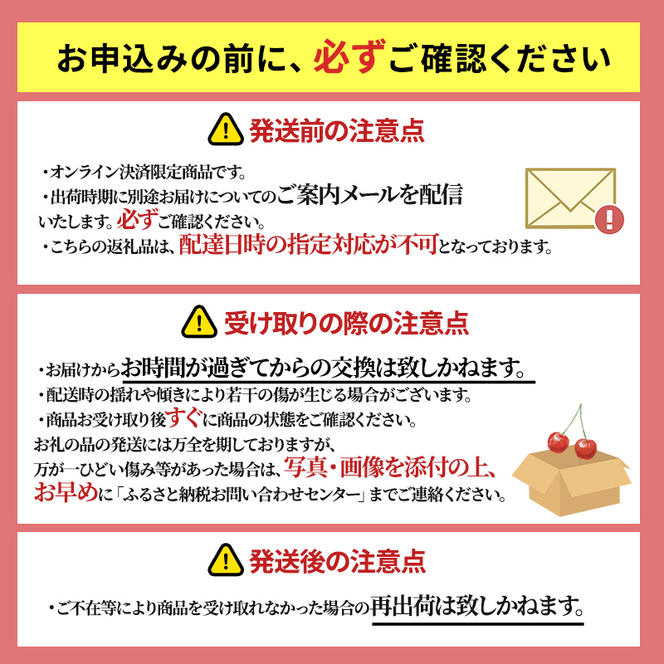 北海道 仁木町産 サクランボ 紅秀峰 300g L-Mサイズ  松山商店