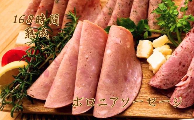 【ふるさと納税】国産 熟成肉 ハム プレミアムギフトB 詰め合わせ  ロースハム ボンレスハム ベーコン あら挽きウインナー ボロニアソーセージ　黒毛和牛 コンビーフ 神奈川県 茅ヶ崎市