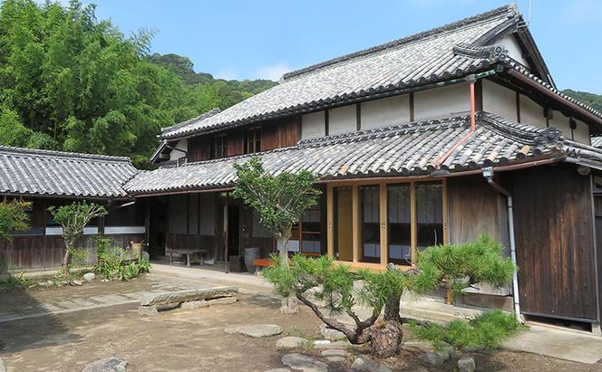 さぬき広島1泊2日 着地型旅行利用券（大人２名）讃岐広島 塩飽諸島 日本遺産 せとうち石の島 廻船問屋 尾上邸 丸亀製麺 うどん作り体験 青木石 採石場見学 電動自転車 レンタル 着地型観光 島旅 ペア旅行