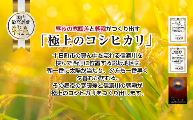 定期便 年4回 3か月毎 魚沼産 コシヒカリ 5kg あいがも農法 有機栽培米 玄米 米 お米  ご飯 胚芽 合鴨 ごんべい こしひかり 特A 人気 安全 お取り寄せ 送料無料 新潟県 十日町市 