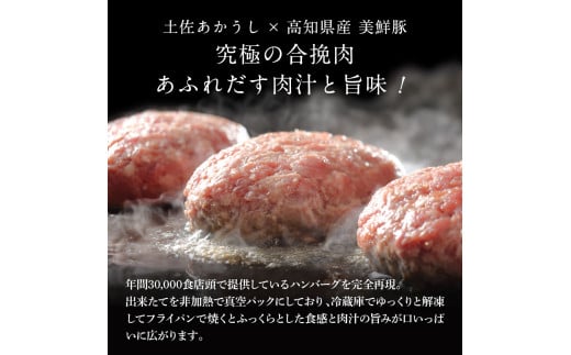 ハンバーグとかぼちゃポタージュのセット（各4食）南瓜 かぼちゃ カボチャ スープ ポタージュ 土佐あかうし 四万十ポーク お店の味 ごはん 惣菜 4食分 レトルト 美味しい おいしい 国産 高知県産