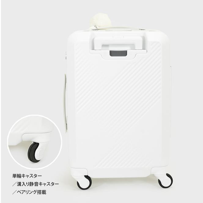 Brush 北海道カラーパレットスーツケース LTD 34L CABIN_No.580217706 シマエナガホワイト