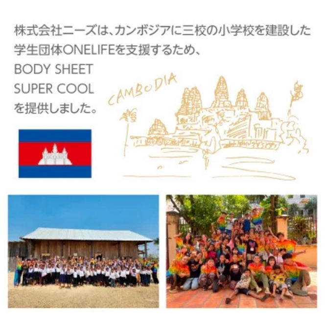 BODY SHEETS SUPER COOL 大判10枚入り(60個)